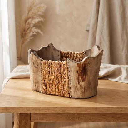 Organic Edge Decor Bowl